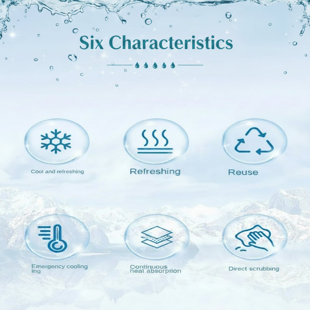Collar Tube Neck Cooler Ice Pack Reusable Neck Cooling Ring Ice Maker Gel Liquid Cooling Neck Wraps Fitness