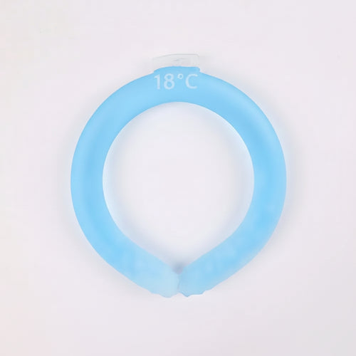 Collar Tube Neck Cooler Ice Pack Reusable Neck Cooling Ring Ice Maker Gel Liquid Cooling Neck Wraps Fitness