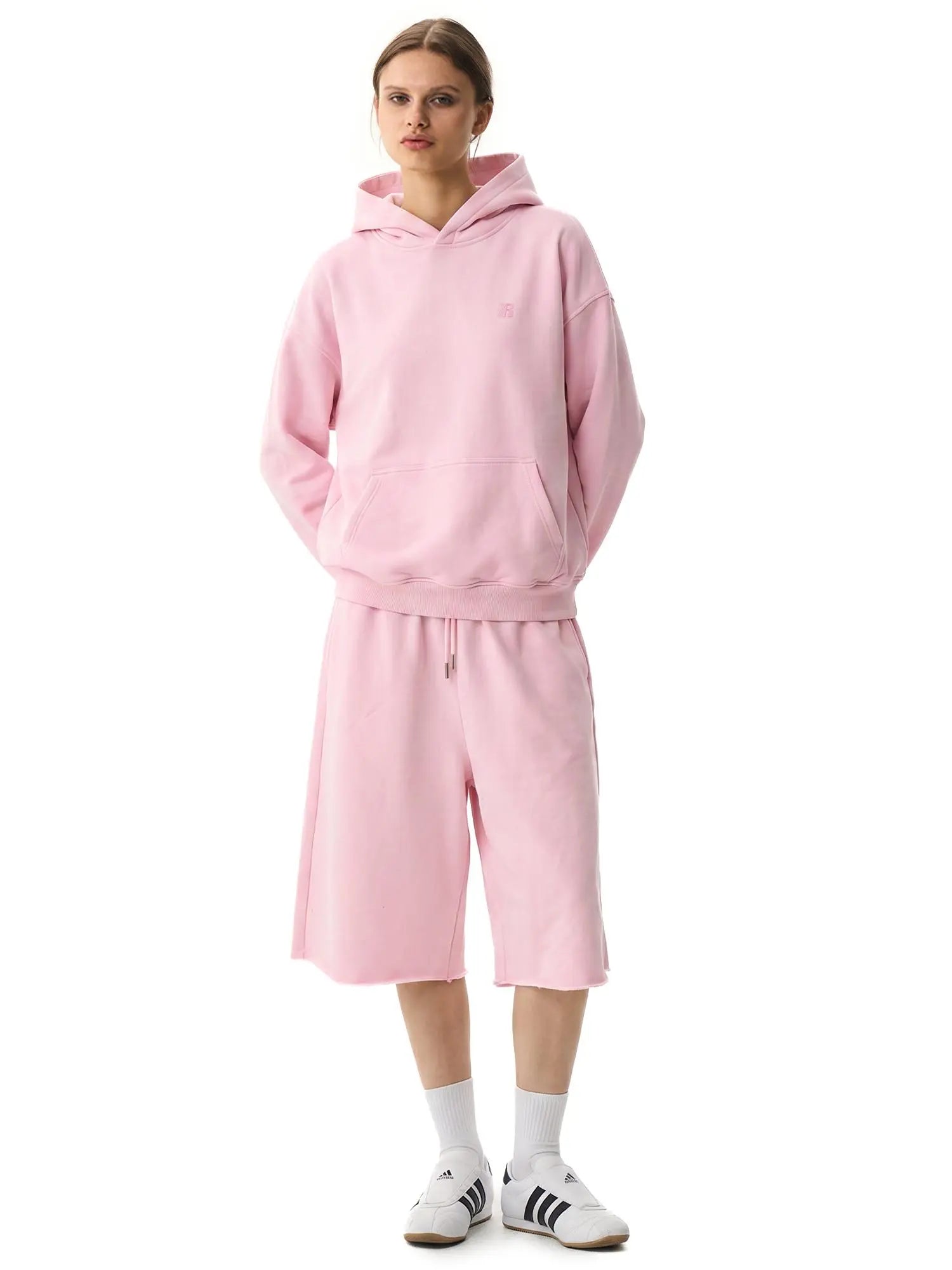 FDR 3/4 Sweatpants Soft Fleece Joggers Baggy Casual Streetwear Pants Elastic Waist Wide Leg Athleisure Unisex Y2K Fashion Comfortable Everyday Wear